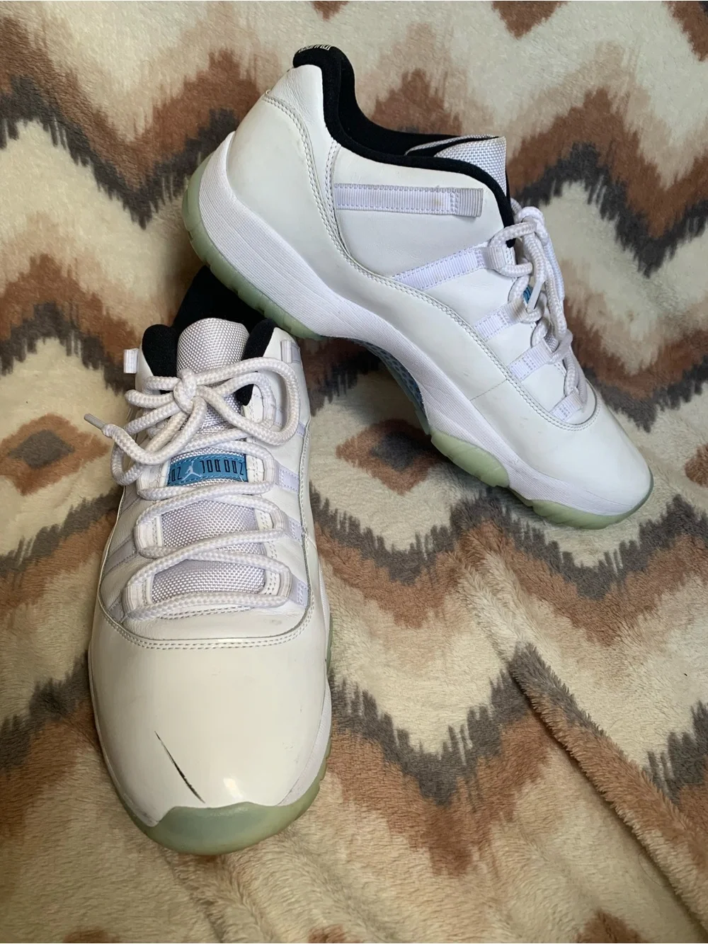Size 13- Jordan 11 Retro Low Legend Blue